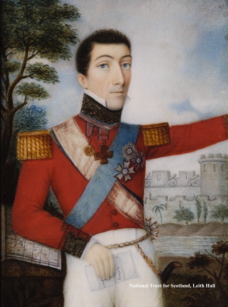 drawing of  ARTWORKS  Sir Stapleton Cotton, Lord Combermere, Commander-in-Chief, India (1825–1830