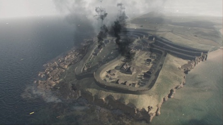 Reconstruction of Burghead