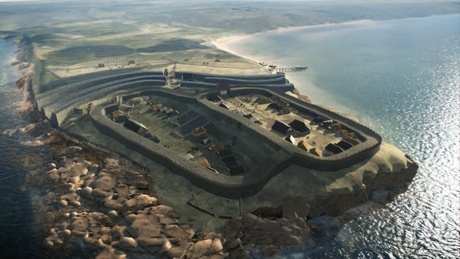 Reconstruction of Burghead