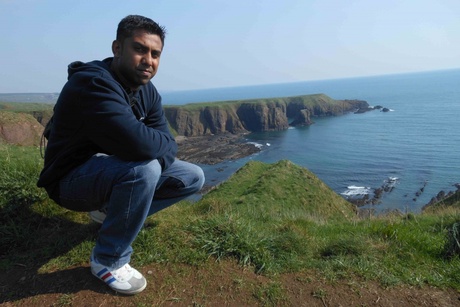 Sanson Selvanathar who grew up in Kuala Lumpur has completed an MBA at the University of Aberdeen