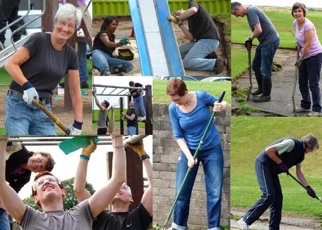 University helps out in Aberdeen's Seaton area