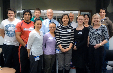 University of Aberdeen competitors with RCSEd Regional Surgical Advisers at the North of Scotland Regional Heat