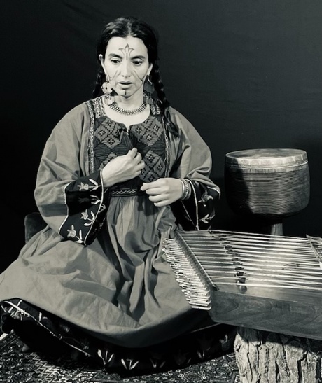 Iranian storyteller Zahra Afsah