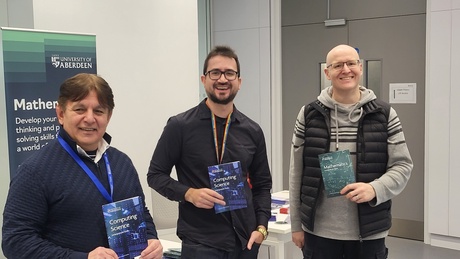 Left: Dr Kamaran Fathulla, Senior Lecturer in Computing Science (NCS) Mid: Dr Rafael C. Cardoso, Lecturer in Computing Science (NCS) Right: Richard Hepworth, Reader in Mathematics (NCS)