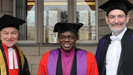 Professor Iain Torrance, The Most Reverend and Right Honourable Dr John Sentamu and Professor Sir Ian Diamond