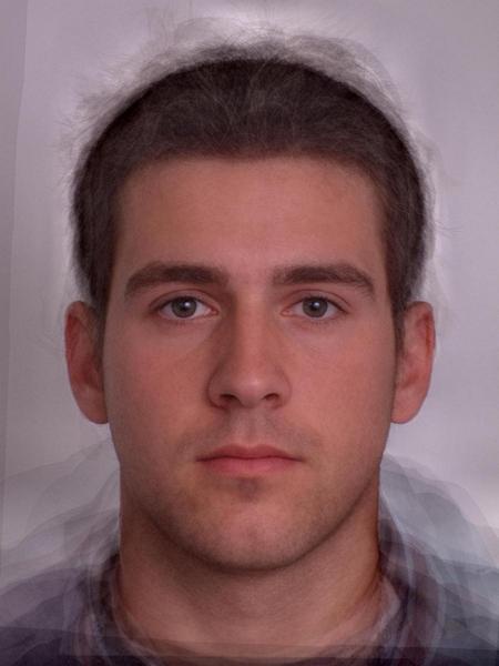 Average masculine face