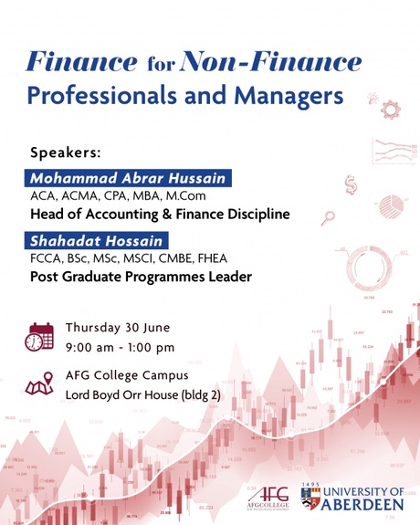 Finance for Non-finance Managers - Mr. Mohammad Abrar Hussain & Shahadat Hossain