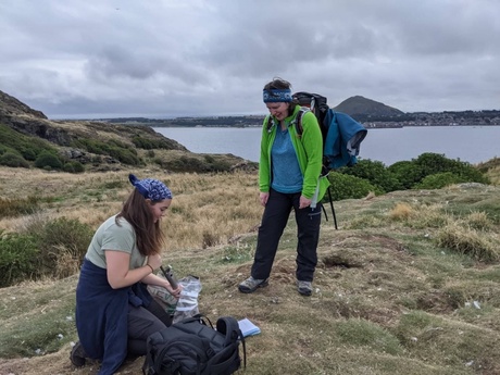 Bagging samples with Dr Helen Anderson