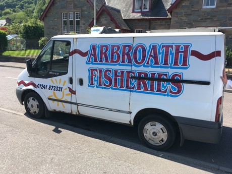 Arbroath Fisheries van