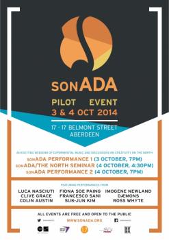 sonADA 2014 - Sonic Arts Day in Aberdeen