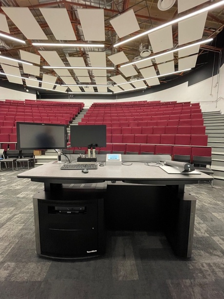 A lecture theatre