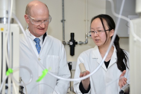 David Willetts, Minister for Universities and Scienceand Dr Tanino