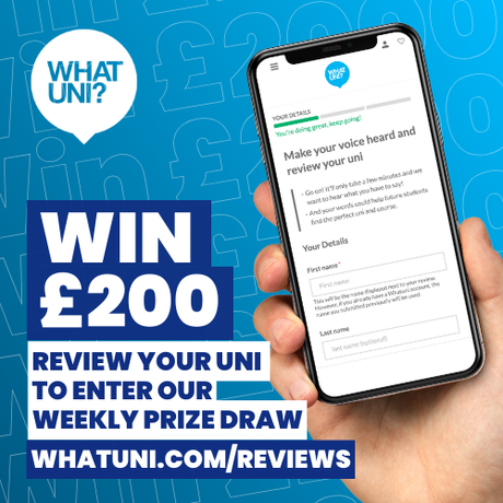 Whatuni Student Choice Awards - win YOU a £200 voucher as part of the weekly draw