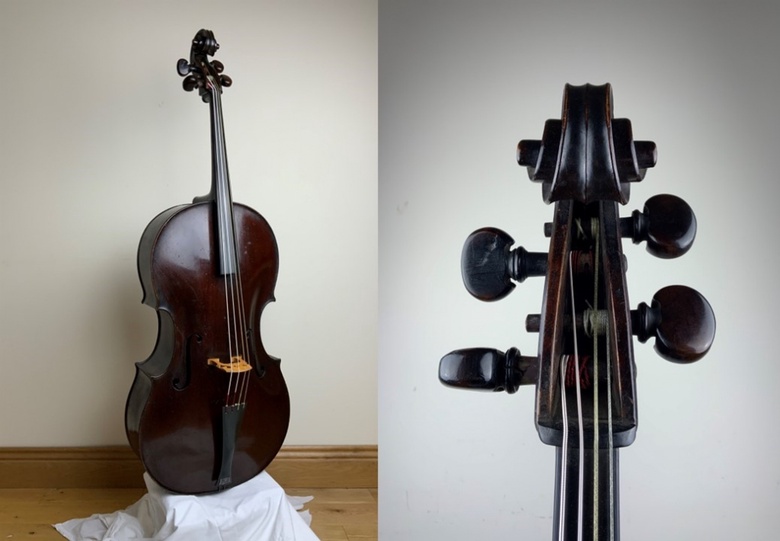 James Beattie's cello