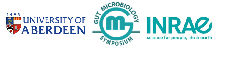 Unviersity of Aberdeen, Micro Gut Symposium, and INRAE logos
