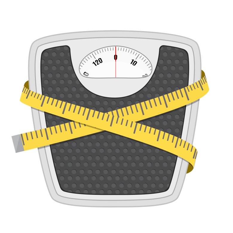 scales and tape measure image