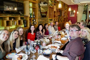 Senior Honours celebratory dinner at Aperitivo