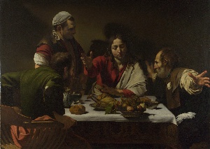 Caravaggio, The Supper at Emmaus, 1601, National Gallery, London