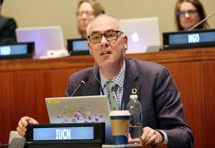 Marcel Jaspars at the UN