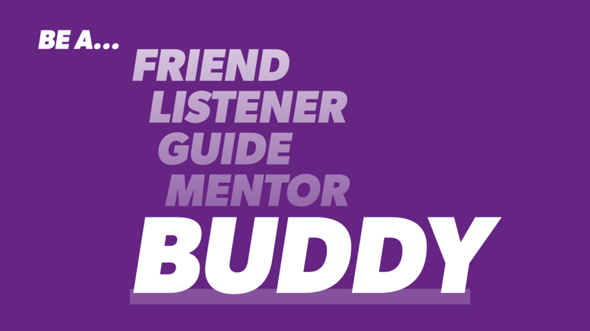 Volunteer with the Buddy Scheme