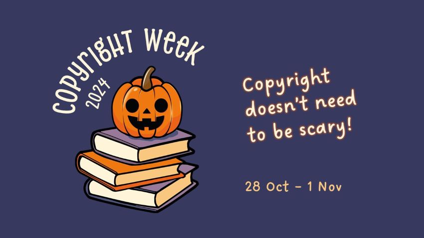 Copyright Week: 28 October - 1 November