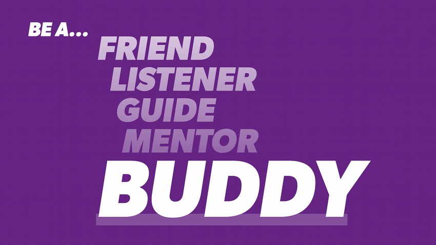 Become a Buddy for our new students 