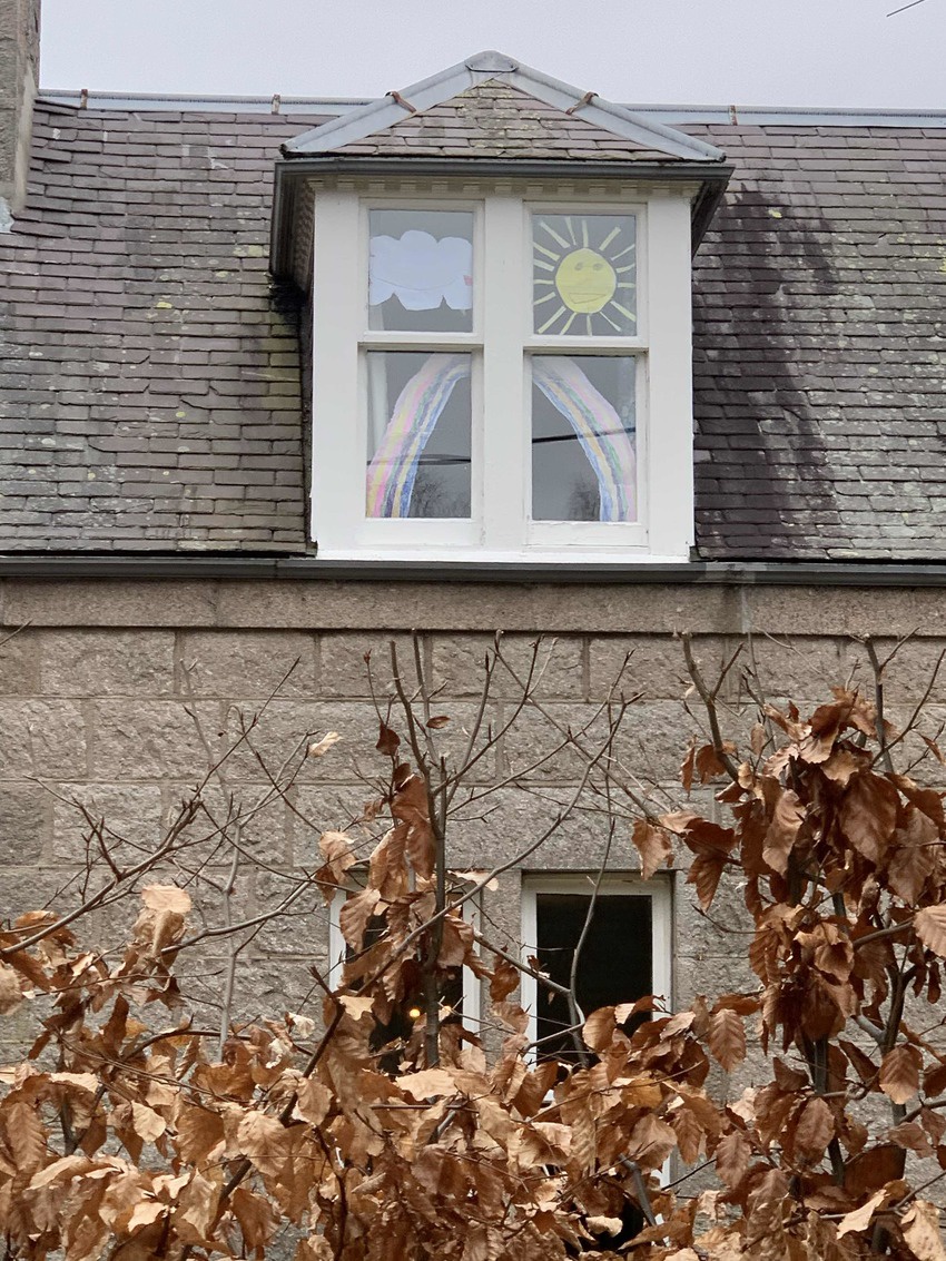 Aboyne Window Rainbow