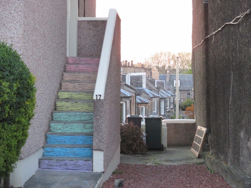 Restalrig Rainbow Steps