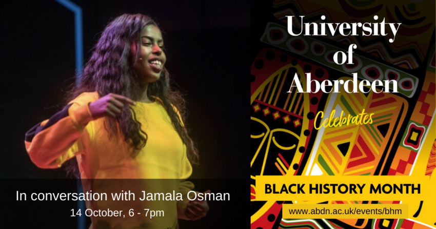 In conversation with Jamala Osman