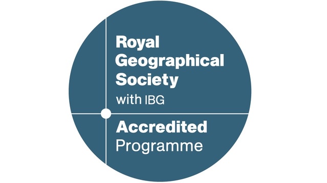 Geography &amp; Environment accredited by RGS-IBG