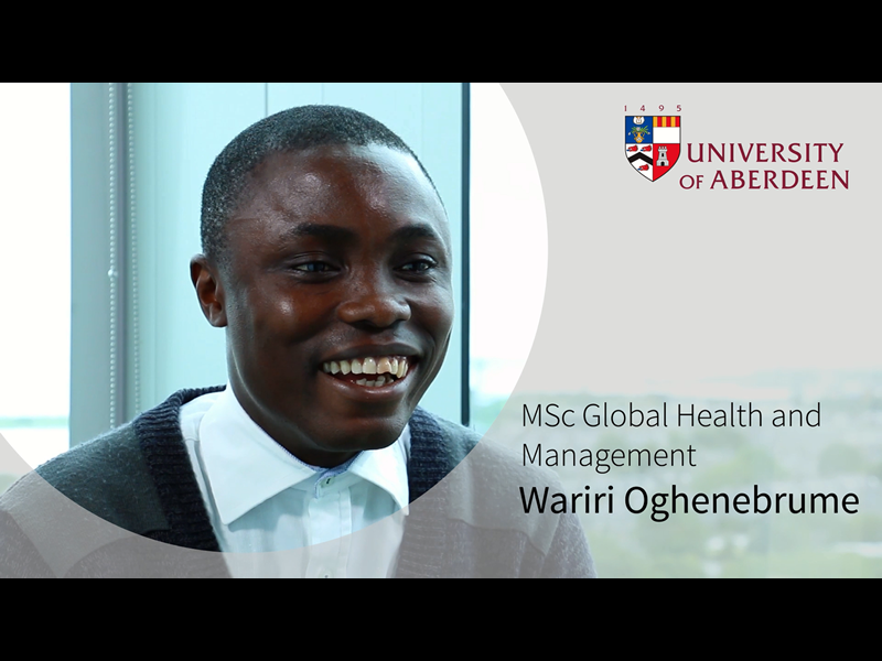 MSc Global Health and Management