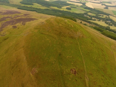 Aerial Photograph of East Lomond Hillfort