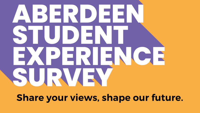 Win a £15 Amazon voucher in the Aberdeen Student Experience Survey