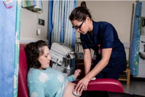 Doctor interviews patient