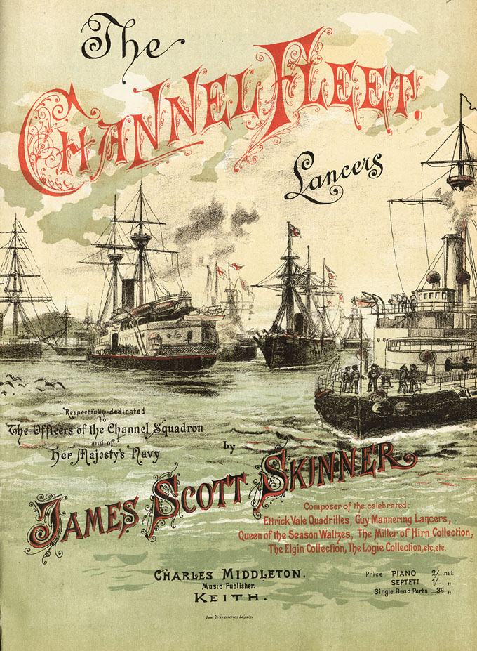Title page, The Channel Fleet Lancers