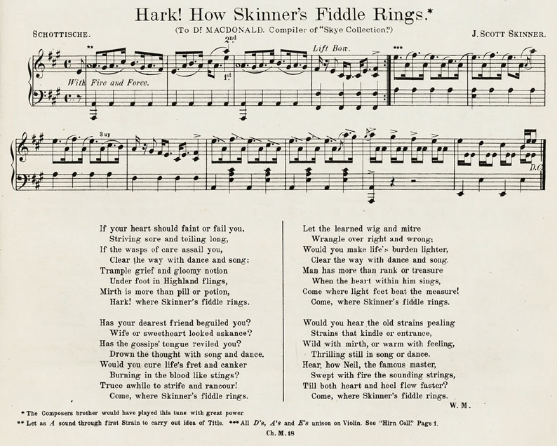 Hark! How Skinner's Fiddle Rings
