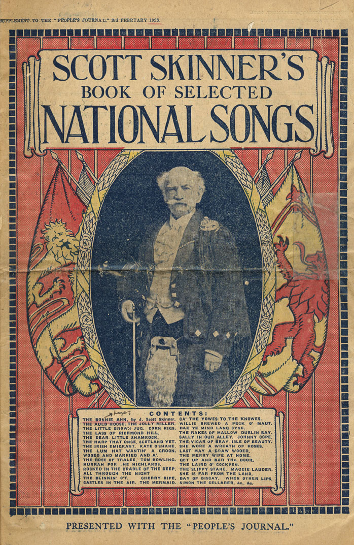 Cover image, Scott Skinner's Book of Selected National Songs
