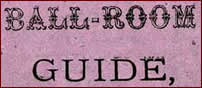 Image of the Title taken from the Ball-Room Guide (JSS0428))