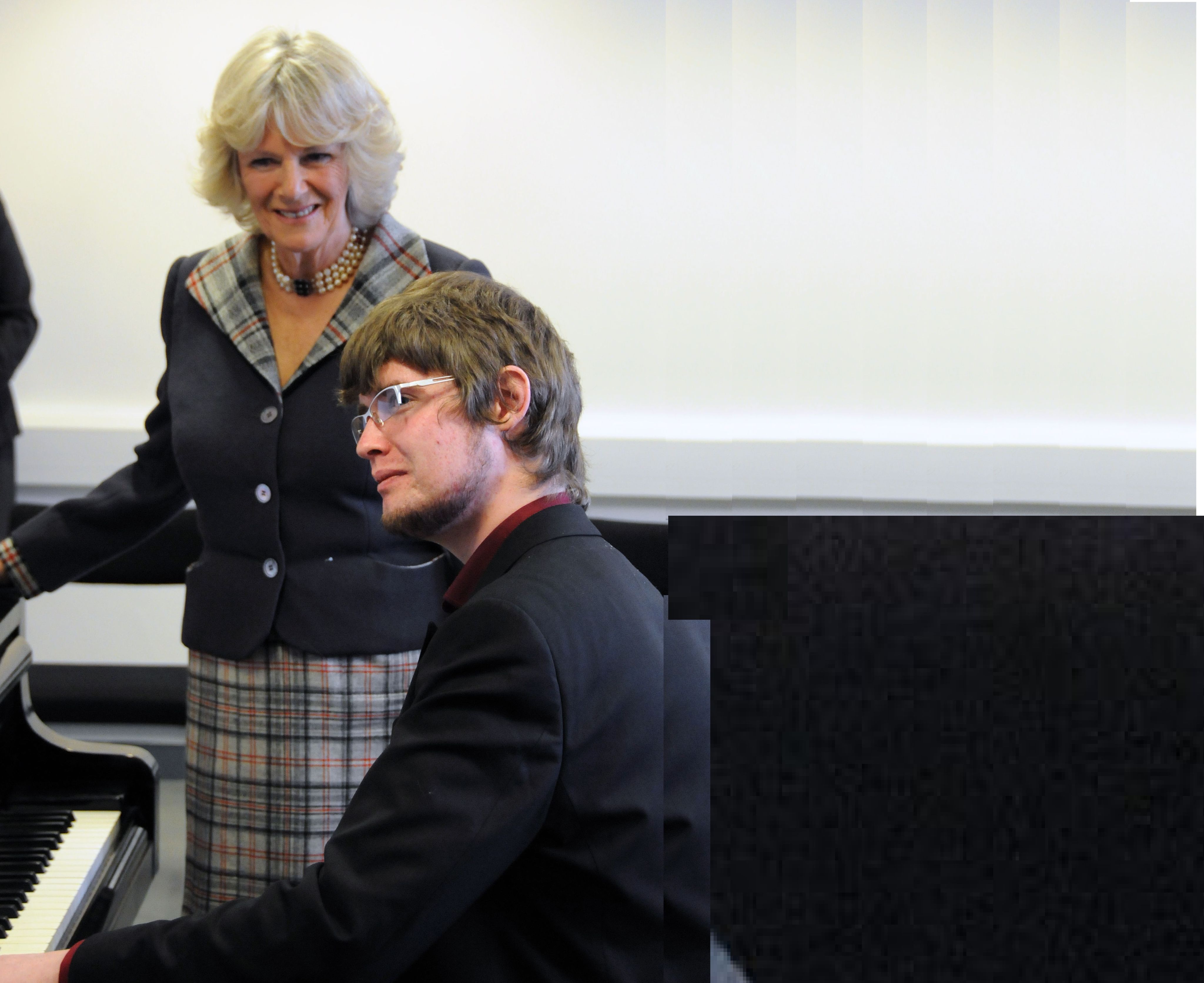 Paul performing for Her Majesty the Queen, then the Duchess of Rothesay