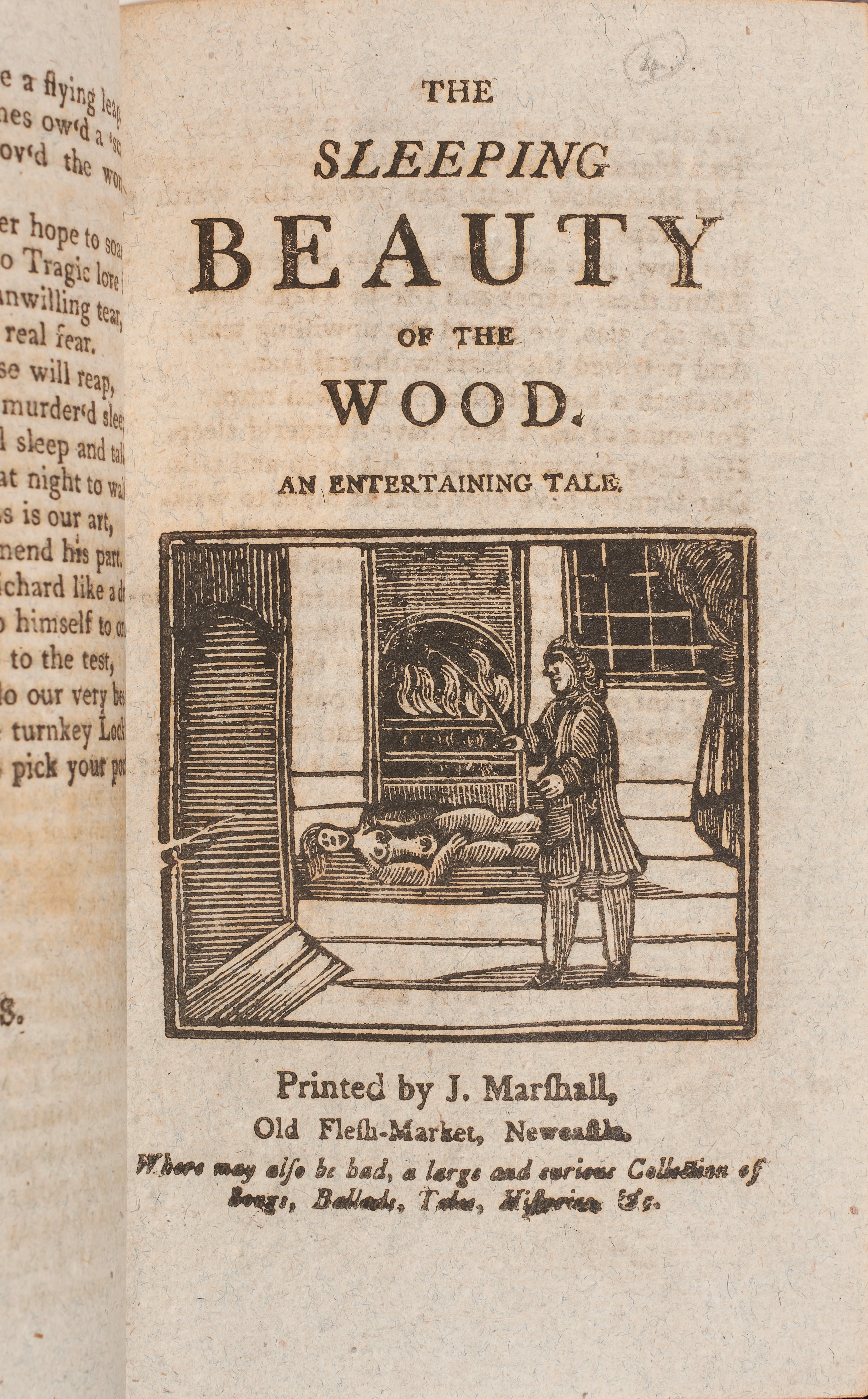 The title page of The Sleeping Beauty of the Wood.