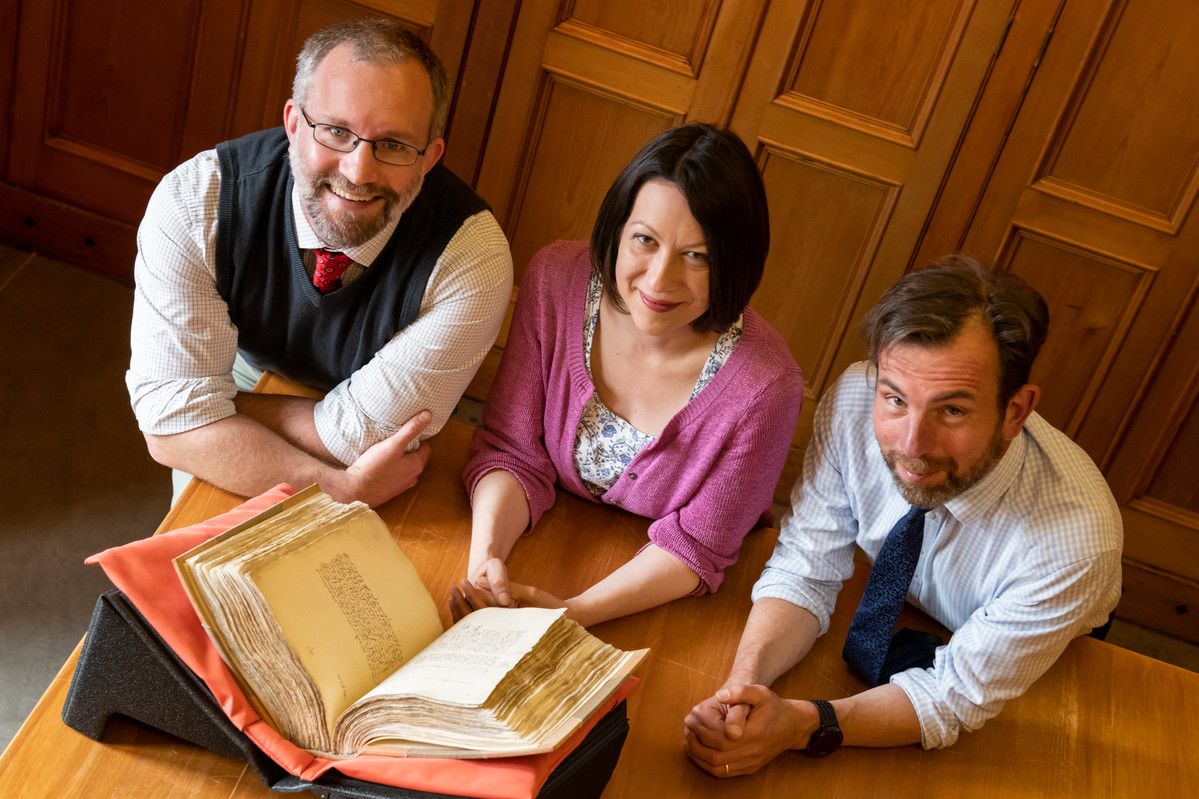 Dr Jackson Armstrong, Dr Claire Hawes and Dr William Hepburn