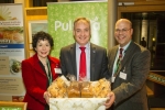 Dr Anne Marie Karcher, Richard Lochhead MSP and Dr Karsten Karcher