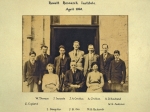 Staff at Craibstone in April 1922